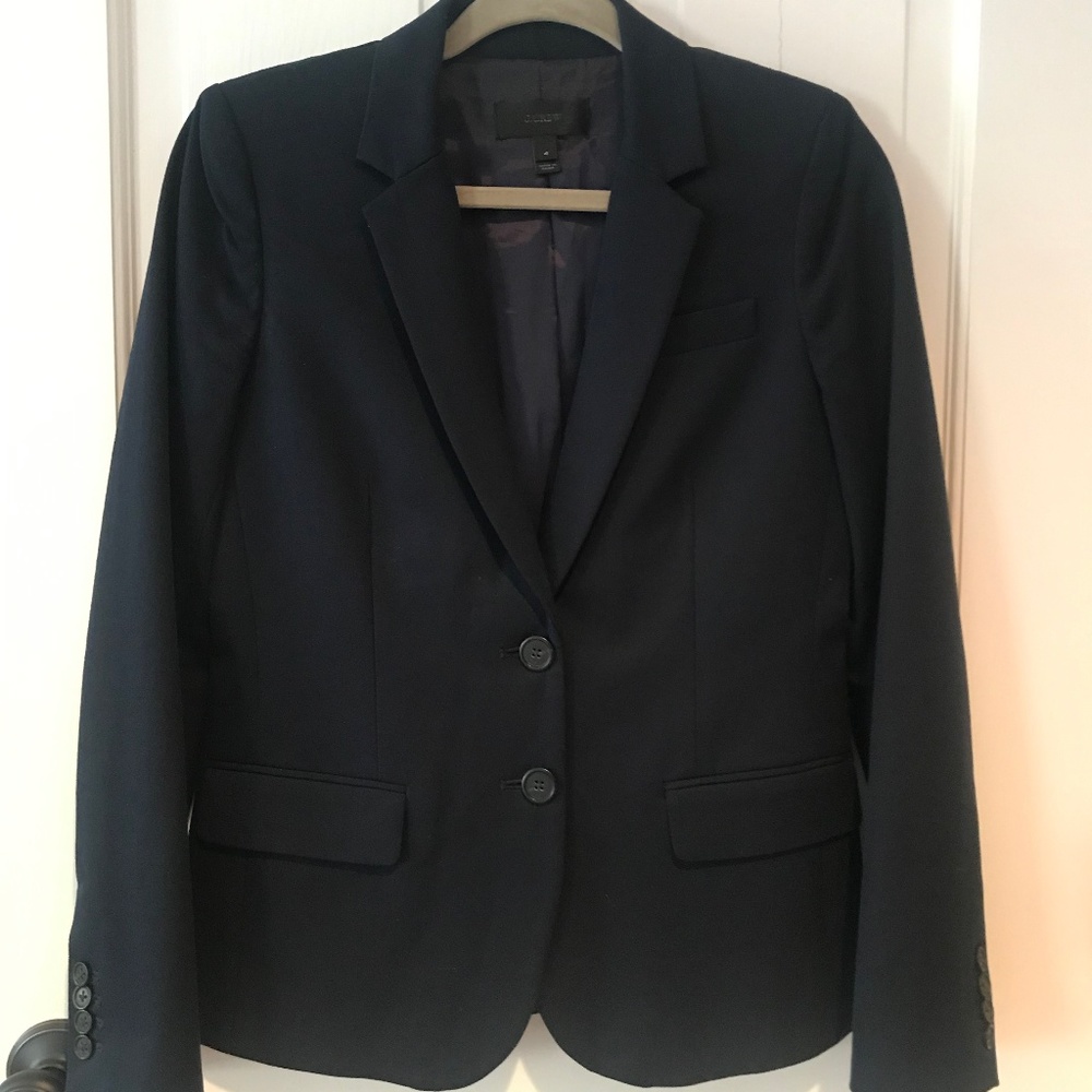 Navy J.Crew Blazer